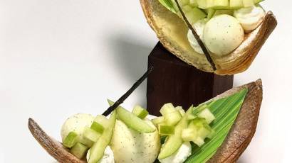 HOJA DE VAINILLA-MANZANA VERDE